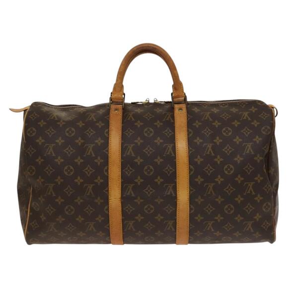 LOUIS VUITTON Monogram Keepall 50 Boston Bag M41426 - Picture 3 of 16